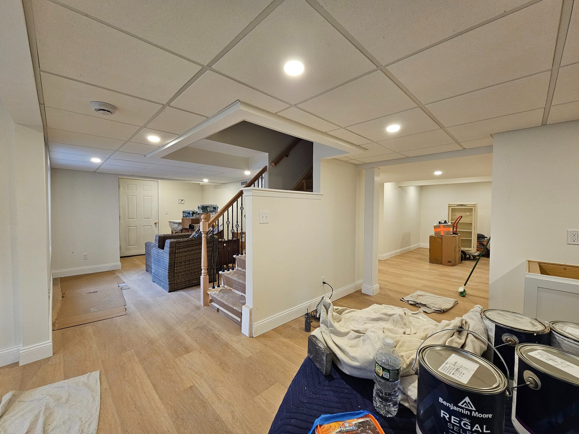 Basement finishing by Caetano Home Improvement in Fairfield County, CT