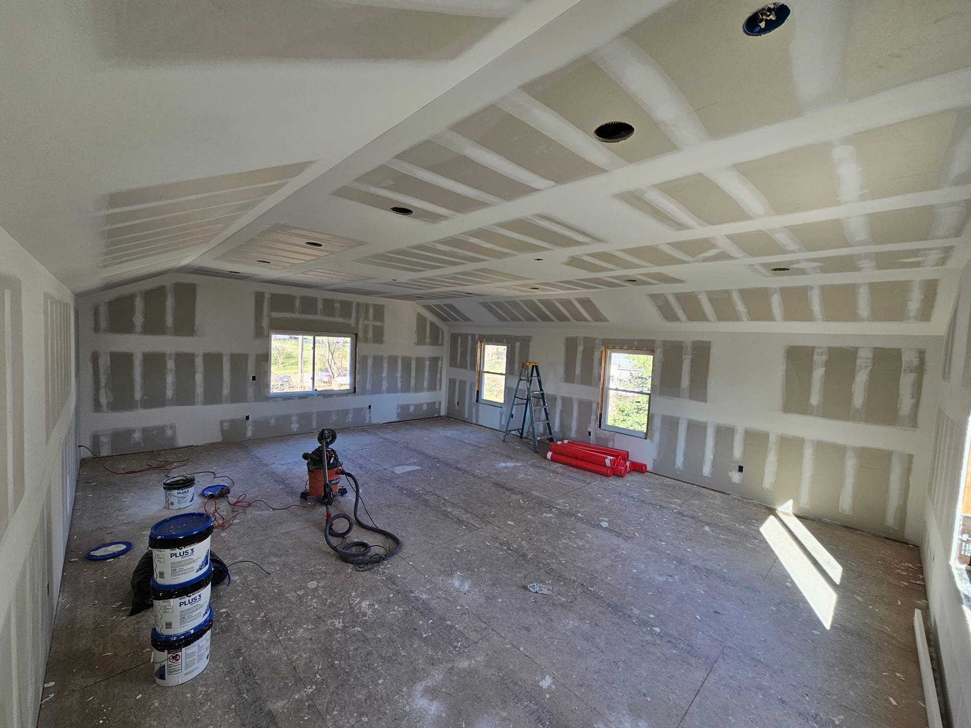 Drywall installation and finishing by Caetano Home Improvement
